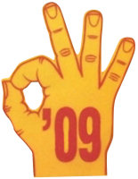 Foam Hands: 18 inch Okay Foam Hands